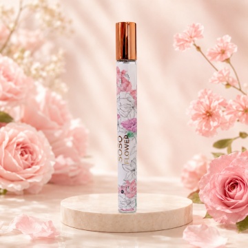 Parfum Damă Soso Flower 35 ml V.V. Love, Inspirat de Coco Mademoiselle Parfum Chanel, Aromă Floral Citrică cu Bergamotă, Portocală, Grapefruit, Trandafir, Lici, Iasomie, Vanilie, Mosc, Paciuli și Vetiver - Img 2