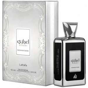 Parfum Ejaazi Intensive Silver Lattafa 100 ml, Apă De Parfum, Bărbat - Img 7