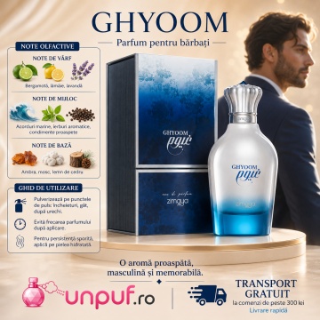 Parfum Ghyoom Eau de Parfum 100ml, tip arăbesc, Bărbat - Img 9