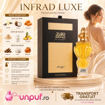 Parfum Infrad Luxe Edition Eau de Parfum 100ml, tip arăbesc, Damă - Img 8