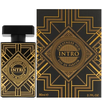 Parfum Intro Greatness Oud Fragrance World 80 ml, Apa De Parfum, Unisex