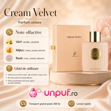 Parfum Khadlaj Cream Velvet 100 ml, Femei - Img 9