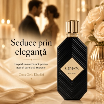 Parfum Khadlaj Onyx Gold 100 ml - Img 5