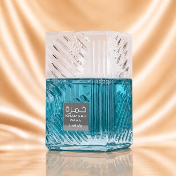 Parfum Khamrah Waha Lattafa 100 ml, Apă de Parfum Unisex, Aromă Acvatică Proaspătă - Img 2