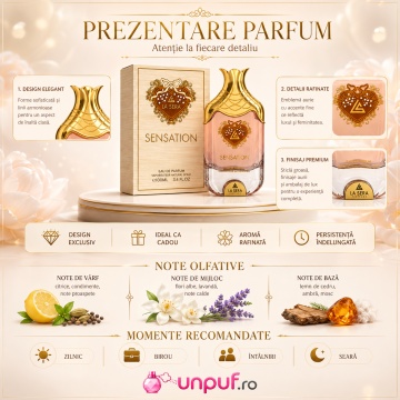 Parfum La Sera Sensation 100 ml - Img 3