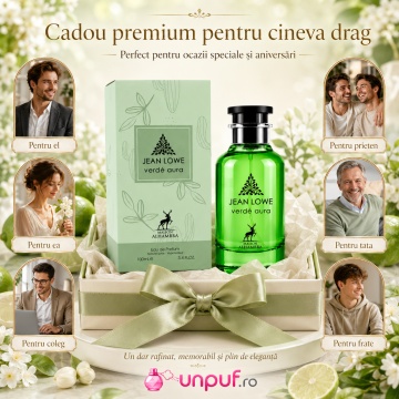 Parfum Maison Alhambra Jean Lowe Verde Aura 100 ml ,arăbesc , Bărbat, Damă, Unisex - Img 7
