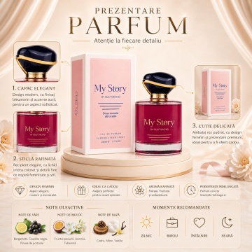 Parfum My Story Gulf Orchid 110 ml, Apa De Parfum, Femei - Img 3