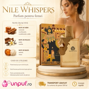 Parfum Nile Whispers Eau de Parfum 100ml, tip arăbesc, Unisex, Damă, Bărbat - Img 9
