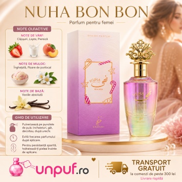 Parfum Nuha Bon Bon Eau de Parfum 85ml, tip arăbesc, Damă - Img 9