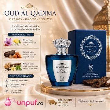 Parfum Oud Al Qadima Nylaa 100 ml, Apa De Parfum, Unisex - Img 9