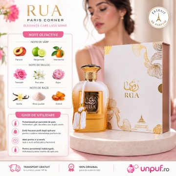 Parfum Paris Corner Rua 100 ml, Extract De Parfum - Img 9