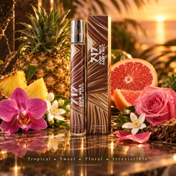 Parfum pentru femei 717 VVIP Wild Party NYC V.V. Love, Apa de Parfum, 35 ml, aroma dulce fructata florala, ananas, grapefruit, orhidee, floare de portocal, trandafir, mosc si note lemnoase - Img 3