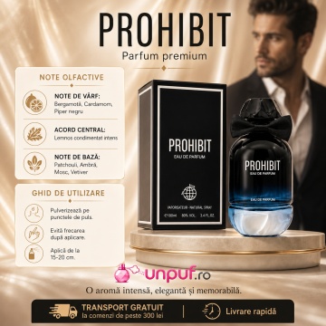 Parfum Prohibit Parfum Intense 100ml, tip arăbesc, Damă - Img 9