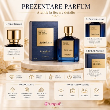 Parfum Satin Luxe Pendora Scents 100 ml, Apa De Parfum, Unisex - Img 3