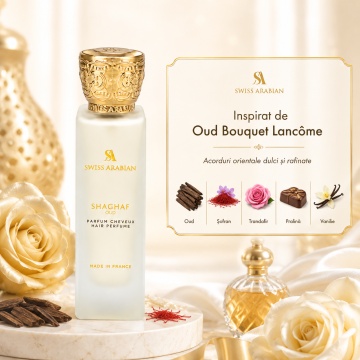 Parfum Shaghaf Oud 50ml, tip arăbesc, Unisex, Damă, Bărbat - Img 9