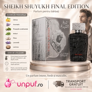 Parfum Sheikh Al Shuyukh Final Edition Lattafa 100 ml, Apă De Parfum, Bărbat - Img 8