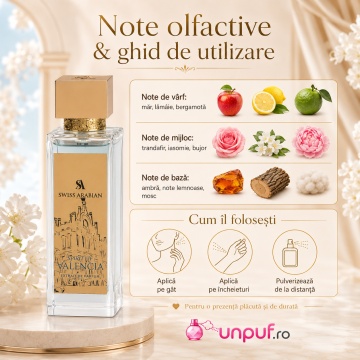 Parfum Spirit of Valencia Extrait de Parfum 100ml, tip arăbesc, Unisex, Damă, Bărbat - Img 4