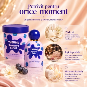 Parfum Tubbees Blueberry Sorbet 50 ml - Img 8