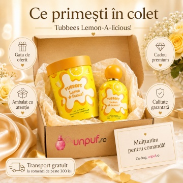 Parfum Tubbees Lemon A-Licious Edp 50 ml - Img 4