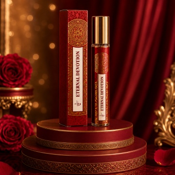 Parfum Unisex Arăbesc Eternal Devotion 35 ml V.V. Love, Inspirat de Philos Rosso Maison Alhambra, Aromă Fructată și Ambrată cu Zmeură, Lămâie Siciliană, Iasomie, Trandafir, Ambră, Vanilie și Mosc - Img 2