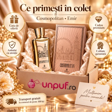 Paris Corner Emir Cosmopolitan London – Parfum EDP 100 ml, bărbați - Img 4