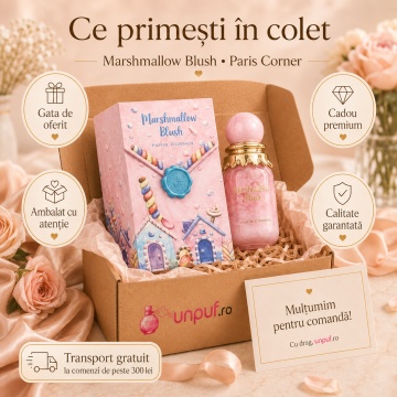 Paris Corner Marshmallow Blush – Parfum EDP 50 ml, damă - Img 4