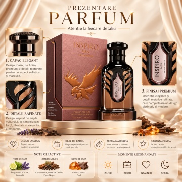 Riiffs Inspiro Men – Parfum Extract de parfum 100 ml, bărbați - Img 3