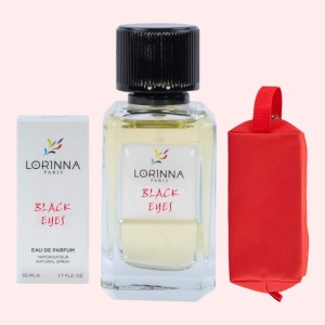 Set Apă de Parfum Lorinna Paris Parfum Black Eyes, 50 ml, de Damă si Gentuță Parfumuri