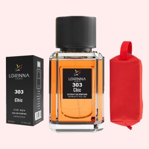 Set Apă de Parfum Lorinna Paris Parfum Chic 50 ml pentru Bărbați si Gentuță Parfumuri