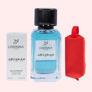 Set Apă de Parfum Lorinna Paris Parfum Greyman men, 50 ml, de Bărbat si Gentuță Parfumuri