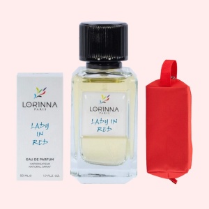 Set Apă de Parfum Lorinna Paris Parfum Lady in Red, 50 ml, de Damă si Gentuță Parfumuri