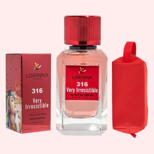 Set Apă de Parfum Lorinna Paris Parfum Very Irresistible, de Damă, 50 ml si Gentuță Parfumuri