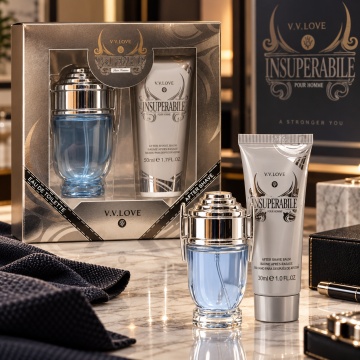 Set Cadou Bărbați V.V.Love Insuperabile Pour Homme, Eau de Parfum 30 ml + After Shave Balm 50 ml - Img 2