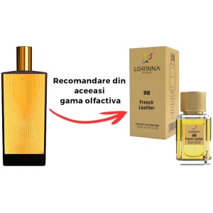Set Extract de Parfum Lorinna Paris Parfum Irish Leather, 50 ml, Unisex Damă Bărbat si Gentuță Parfumuri - Img 2