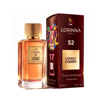 Set Extract de Parfum Lorinna Paris Parfum Lovely Cherry, Femei Barbati Unisex,75 ml, Gentuta Parfumuri - Img 2