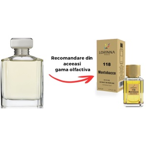 Set Extract de Parfum Lorinna Paris Parfum Montobacco, Unisex Damă Bărbat, 50 ml si Gentuță Parfumuri - Img 2