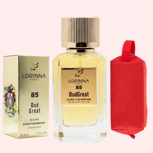 Set Extract de Parfum Lorinna Paris Parfum Oud Great, Unisex Damă Bărbat, 50 ml si Gentuță Parfumuri