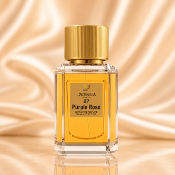 Set Extract de Parfum Lorinna Paris Parfum Purple Rose, 50 ml, Unisex Damă Bărbat si Gentuță Parfumuri - Img 2