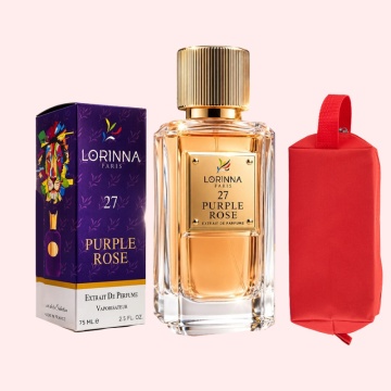 Set Extract de Parfum Lorinna Paris Parfum Purple Rose, Femei Barbati Unisex,75 ml, Gentuta Parfumuri