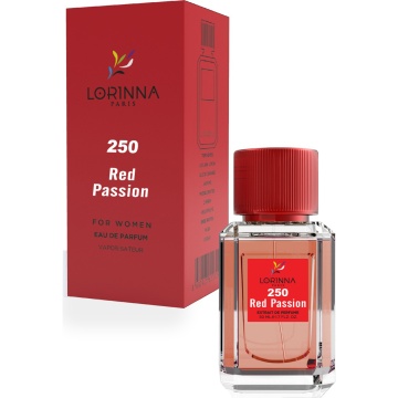 Set Extract de Parfum Lorinna Paris Parfum Red Passion, Femei, 50 ml, Gentuta Parfumuri - Img 2