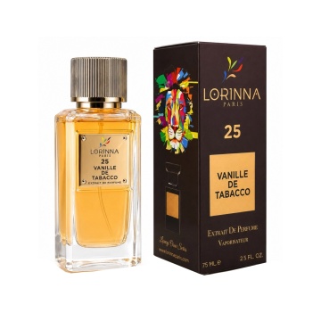 Set Extract de Parfum Lorinna Paris Parfum Vanille en Tobacco, Femei Barbati Unisex,75 ml, Gentuta Parfumuri - Img 2
