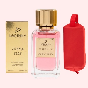 Set Extract de Parfum Lorinna Paris Parfum Zebra Elle, 50 ml, de Damă si Gentuță Parfumuri