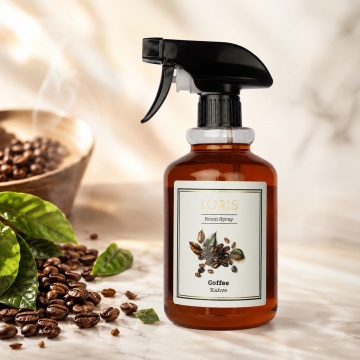 Spray Odorizant Loris Pafum Coffee, 500 ml, pentru Cameră, Hol, Baie și Auto, Aromă de Cafea