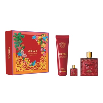 Versace Set cadou Eros Flame – Apă de parfum 100 ml + 10 ml, bărbați - Img 2