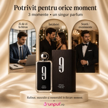 Afnan 9 Pm Pour Homme – Parfum EDP 100 ml, bărbați - Img 6