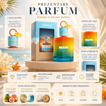 Armaf Beach Party – Parfum EDP 100 ml, unisex - Img 3