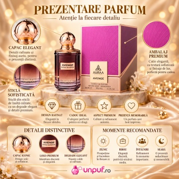 Auraa Desire Avenge – Parfum Extract de parfum 100 ml, bărbați - Img 3