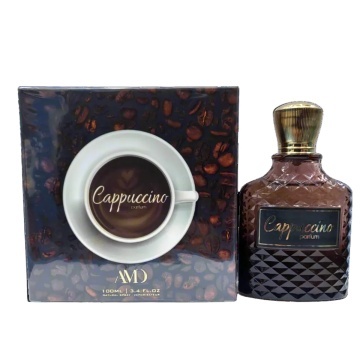 Cappuccino AMD Perfumes 100 ml produs original sigilat cu flacon și cutie