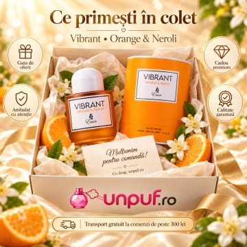 Emir Vibrant Orange And Neroli – Apa De Parfum, Parfum EDP 100 ml, unisex - Img 2