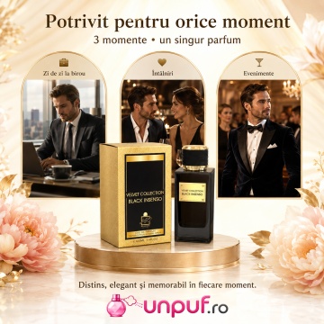 Emper Velvet Collection Black Insenso – Parfum EDP 100 ml, unisex - Img 6